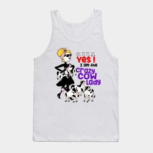 Crazy Cow Lady Tank Top